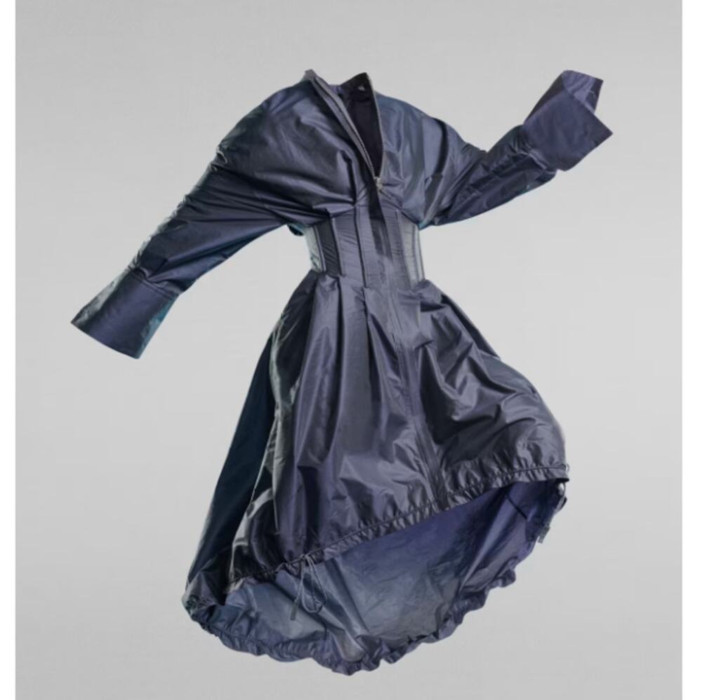 G-Star Raw Women's Fantem Blue E Corset Dress Size S